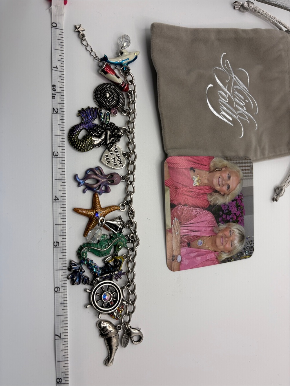Kirk’s Folly Whimsical Ocean Charm Bracelet - Multicolor
